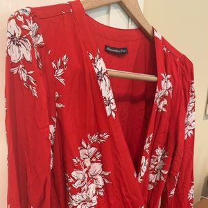 Abercrombie floral romper